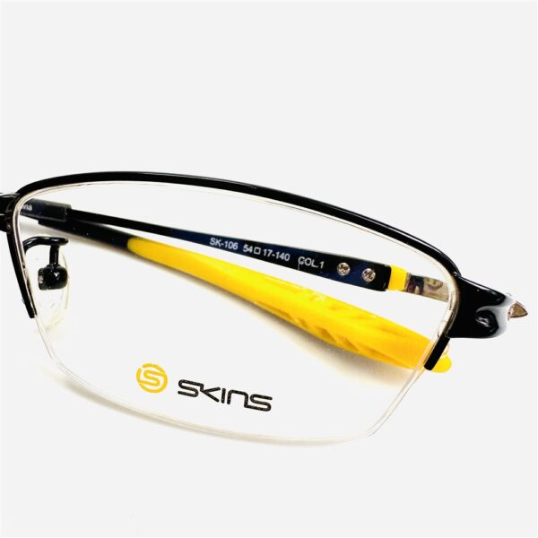 6784-Gọng kính nam/nữ-SKINS half rim eyeglasses frame-Mới/chưa sử dụng2