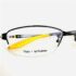 6784-Gọng kính nam/nữ-SKINS half rim eyeglasses frame-Mới/chưa sử dụng3