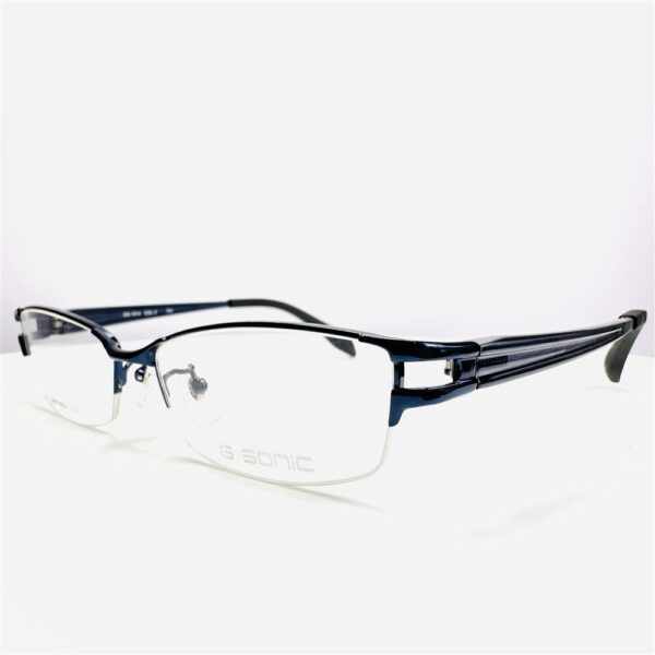 6794-Gọng kính nam/nữ-G-SONIC half rim eyeglasses frame-Mới/chưa sử dụng0