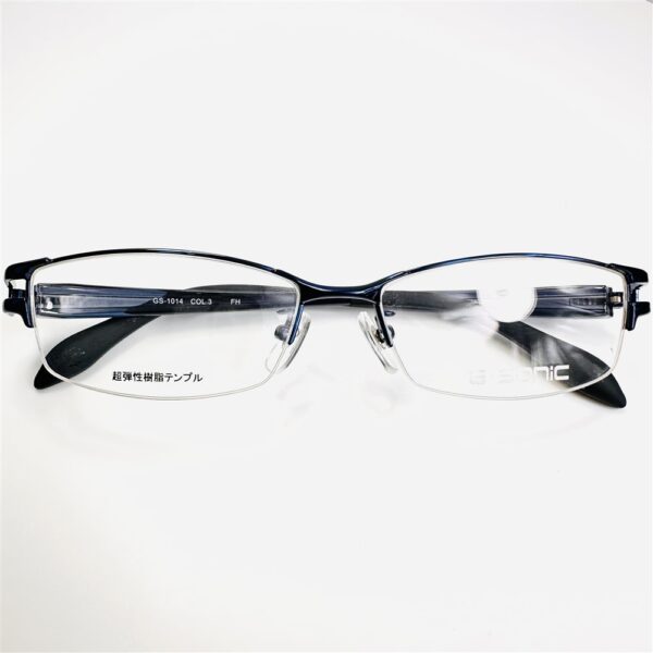 6794-Gọng kính nam/nữ-G-SONIC half rim eyeglasses frame-Mới/chưa sử dụng1