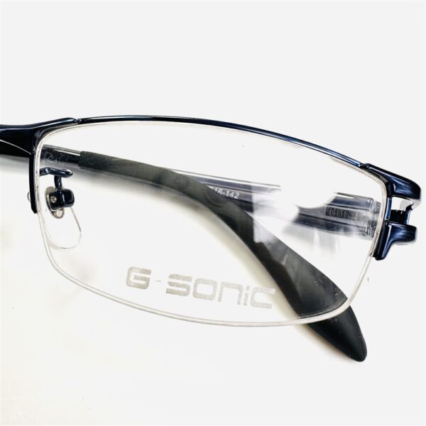 6794-Gọng kính nam/nữ-G-SONIC half rim eyeglasses frame-Mới/chưa sử dụng3