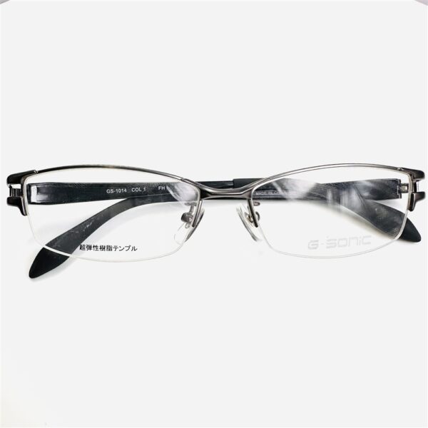 6795-Gọng kính nam/nữ-G-SONIC half rim eyeglasses frame-Mới/chưa sử dụng1