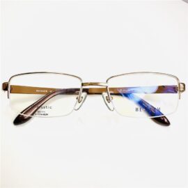 6797-Gọng kính nam/nữ-BE-SEEM half rim eyeglasses frame-Mới/chưa sử dụng