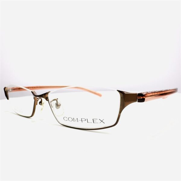6799-Gọng kính nữ-COMPLEX half rim eyeglasses frame-Mới/chưa sử dụng4