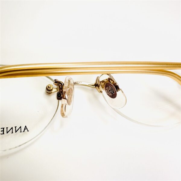6800-Gọng kính nữ-ANNE KLEIN II rim less eyeglasses frame-Mới/chưa sử dụng7